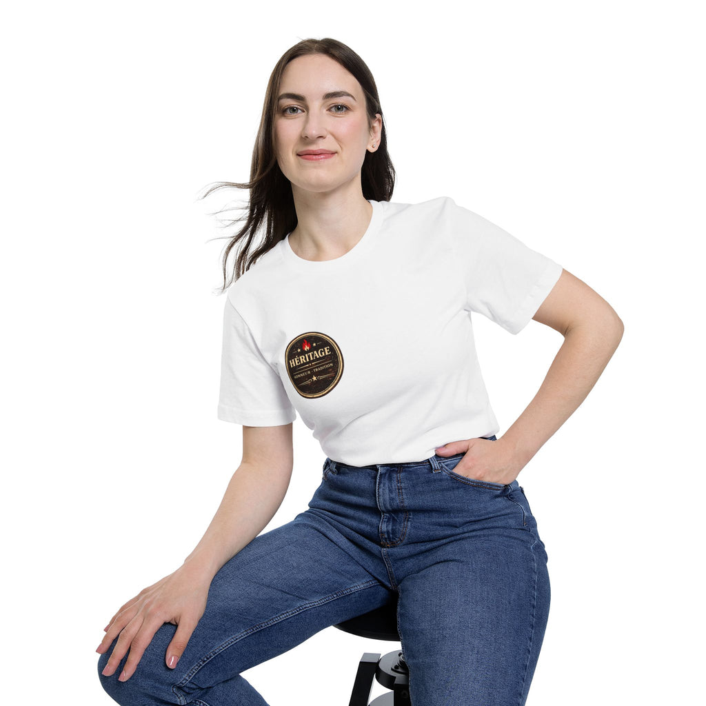 T-shirt  — "L'histoire Avance, Les Valeurs Restent" - VILIASS