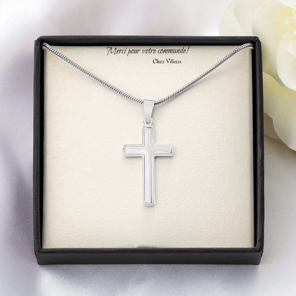 Collier en croix pour HOMME