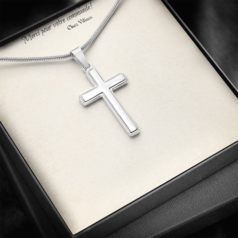 Collier en croix pour HOMME