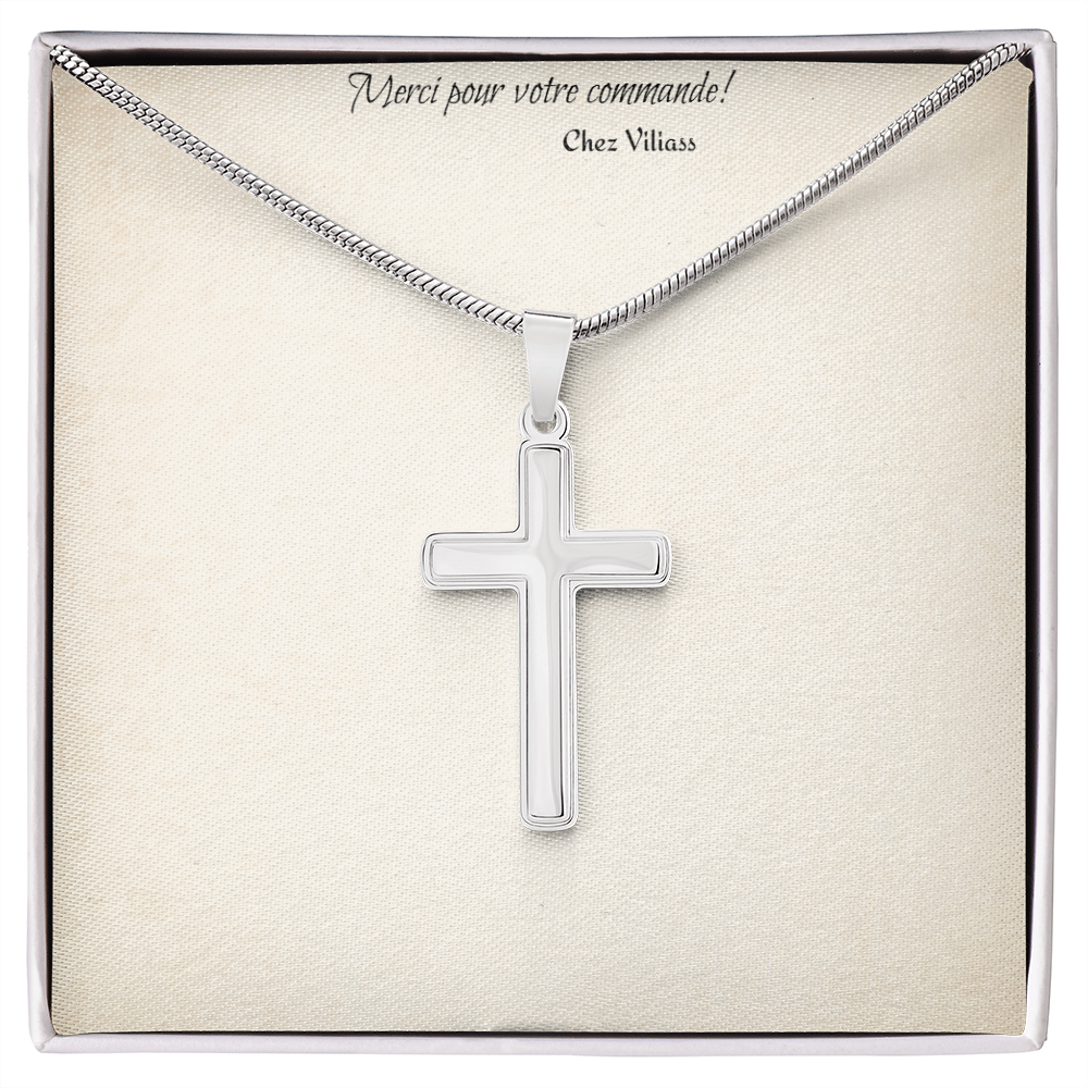 Collier en croix pour HOMME