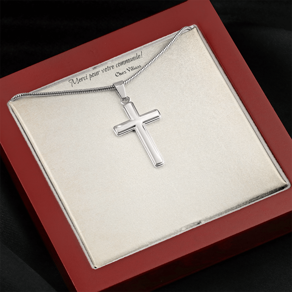 Collier en croix pour HOMME