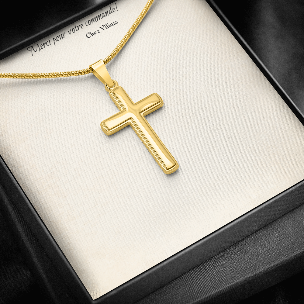 Collier en croix pour HOMME